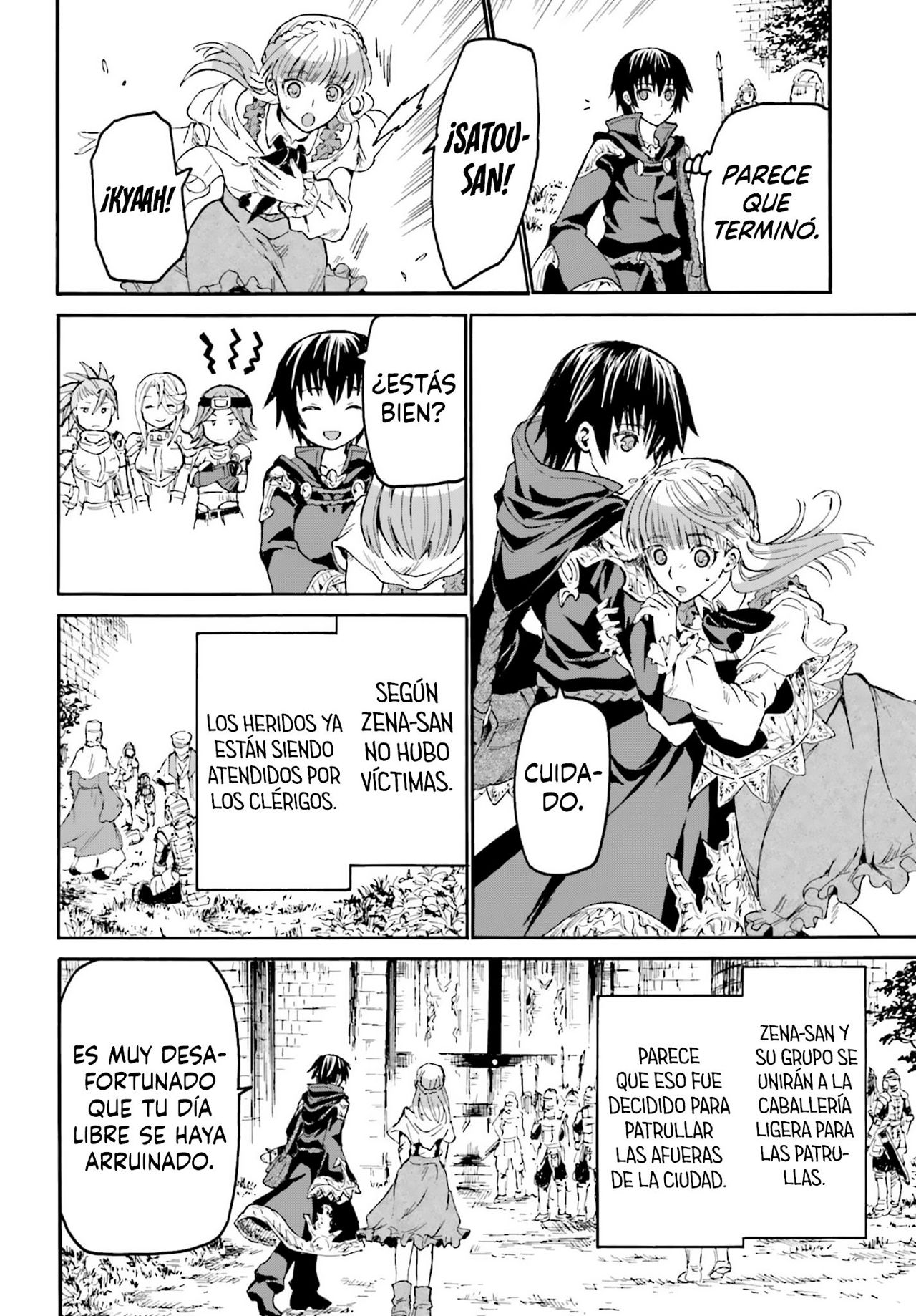 Read Death March kara Hajimaru Isekai Kyousoukyoku ES Manga Online