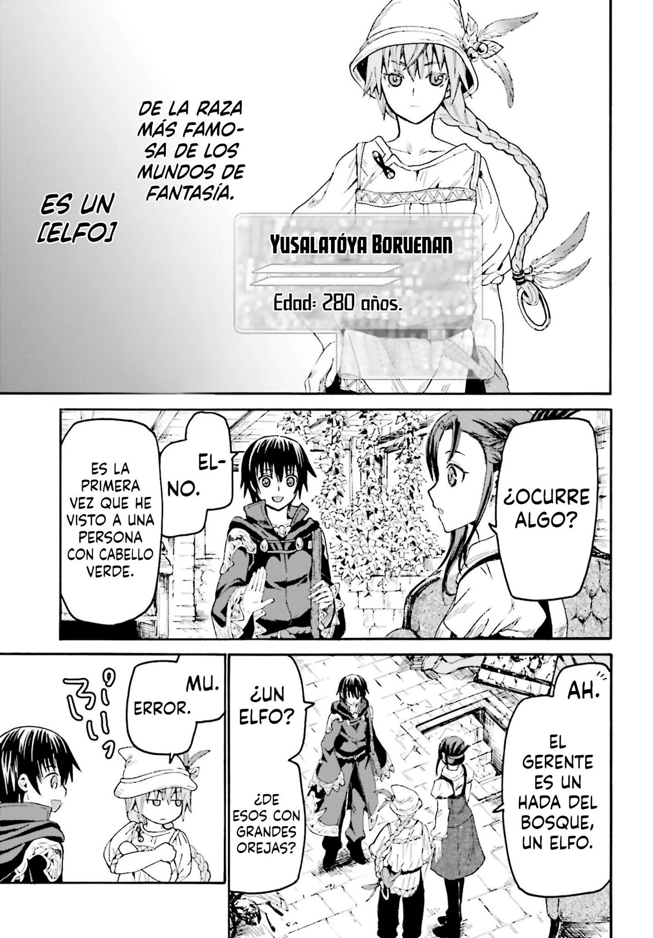 Read Death March kara Hajimaru Isekai Kyousoukyoku ES Manga Online