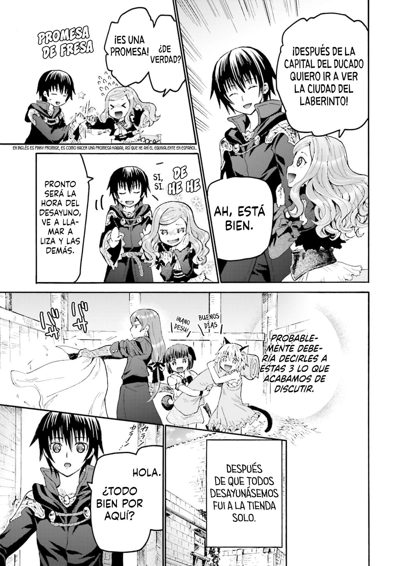 Read Death March kara Hajimaru Isekai Kyousoukyoku ES Manga Online