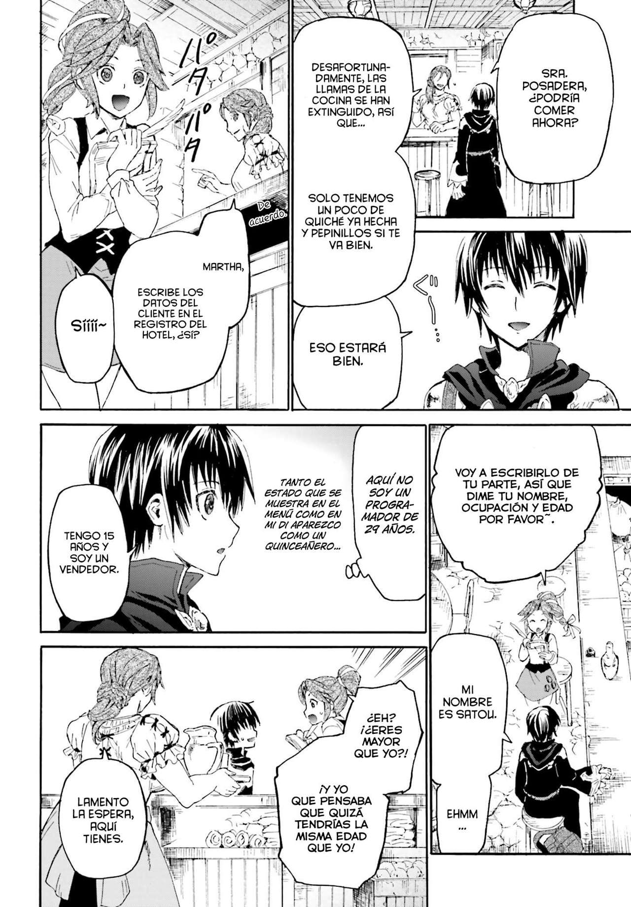 Read Death March kara Hajimaru Isekai Kyousoukyoku ES Manga Online