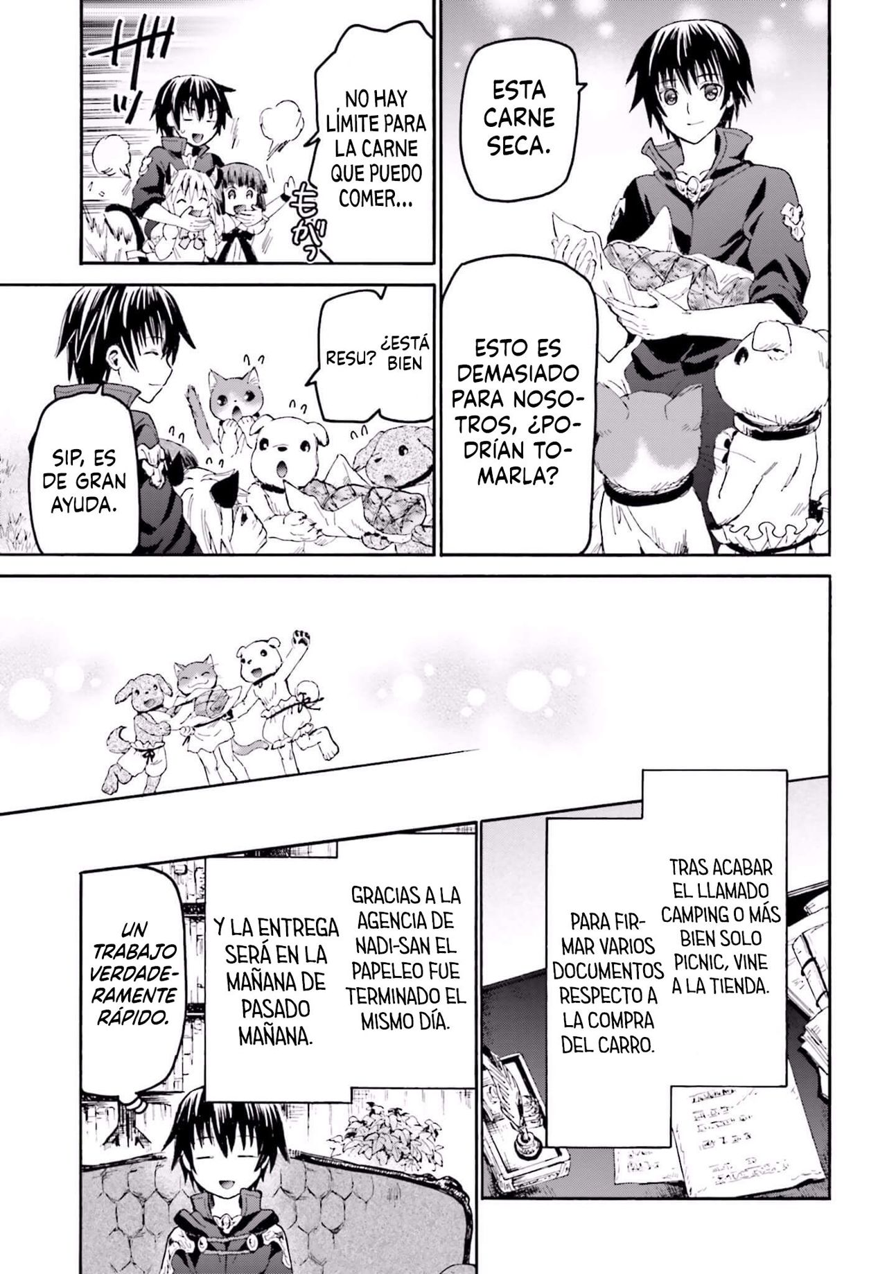 Read Death March kara Hajimaru Isekai Kyousoukyoku ES Manga Online