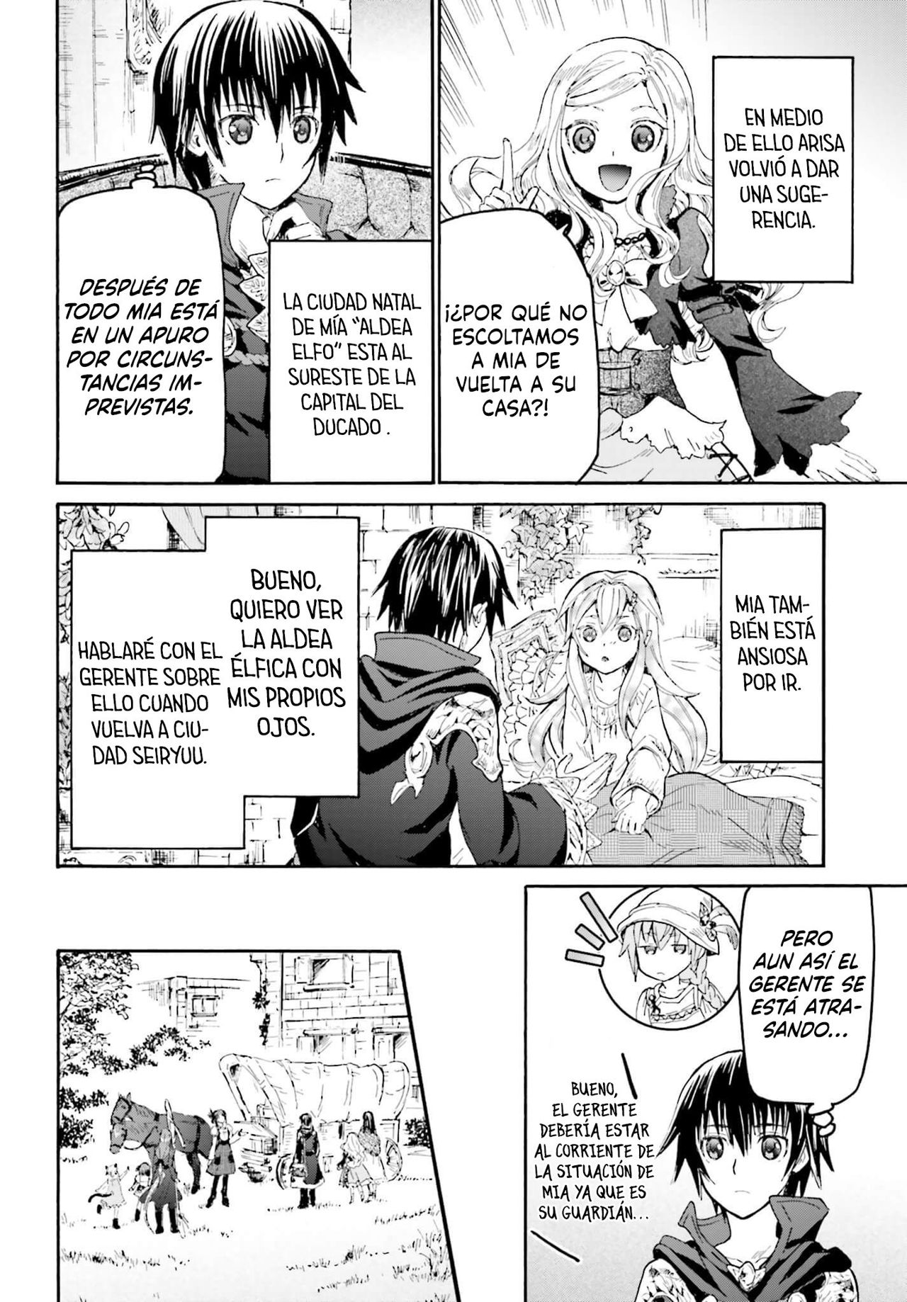 Read Death March kara Hajimaru Isekai Kyousoukyoku ES Manga Online