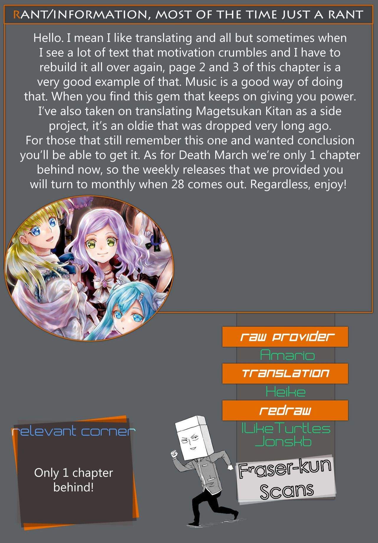 Read Death March kara Hajimaru Isekai Kyousoukyoku ES Manga Online