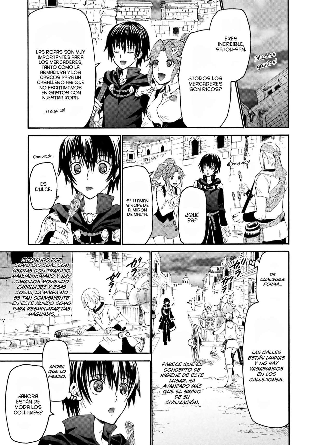 Read Death March kara Hajimaru Isekai Kyousoukyoku ES Manga Online