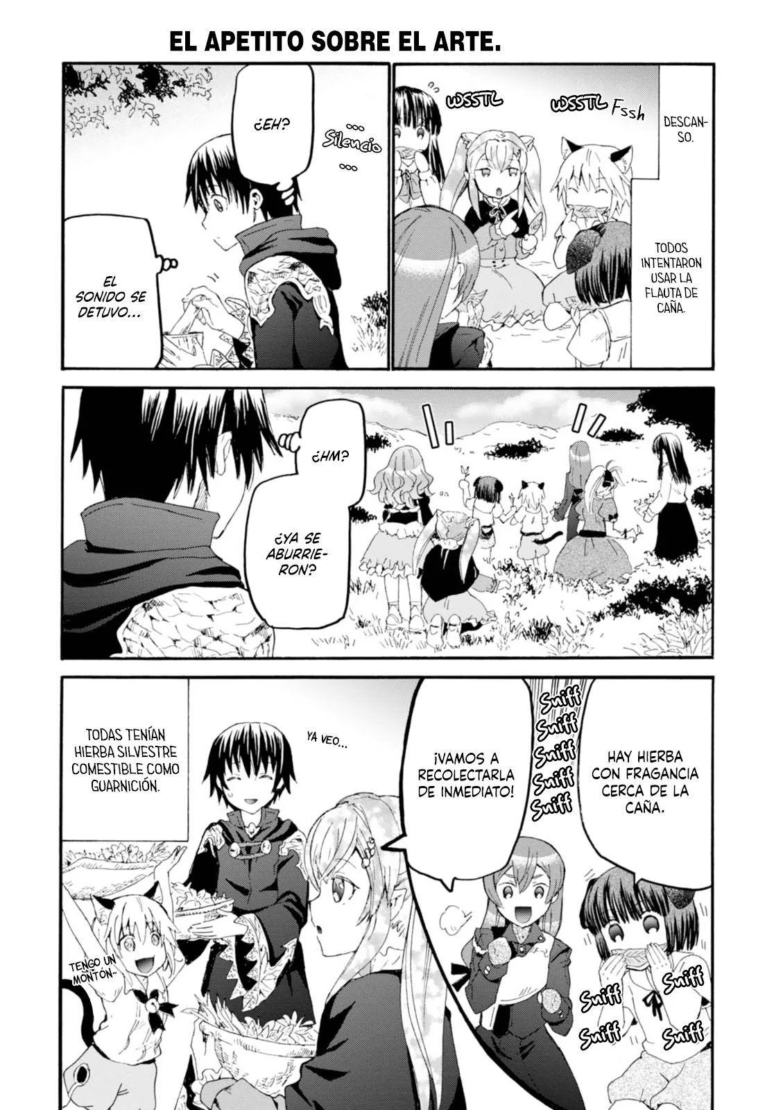 Read Death March kara Hajimaru Isekai Kyousoukyoku ES Manga Online