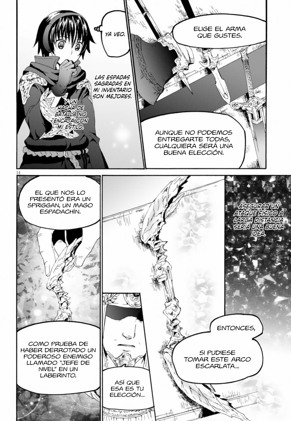 Read Death March kara Hajimaru Isekai Kyousoukyoku ES Manga Online