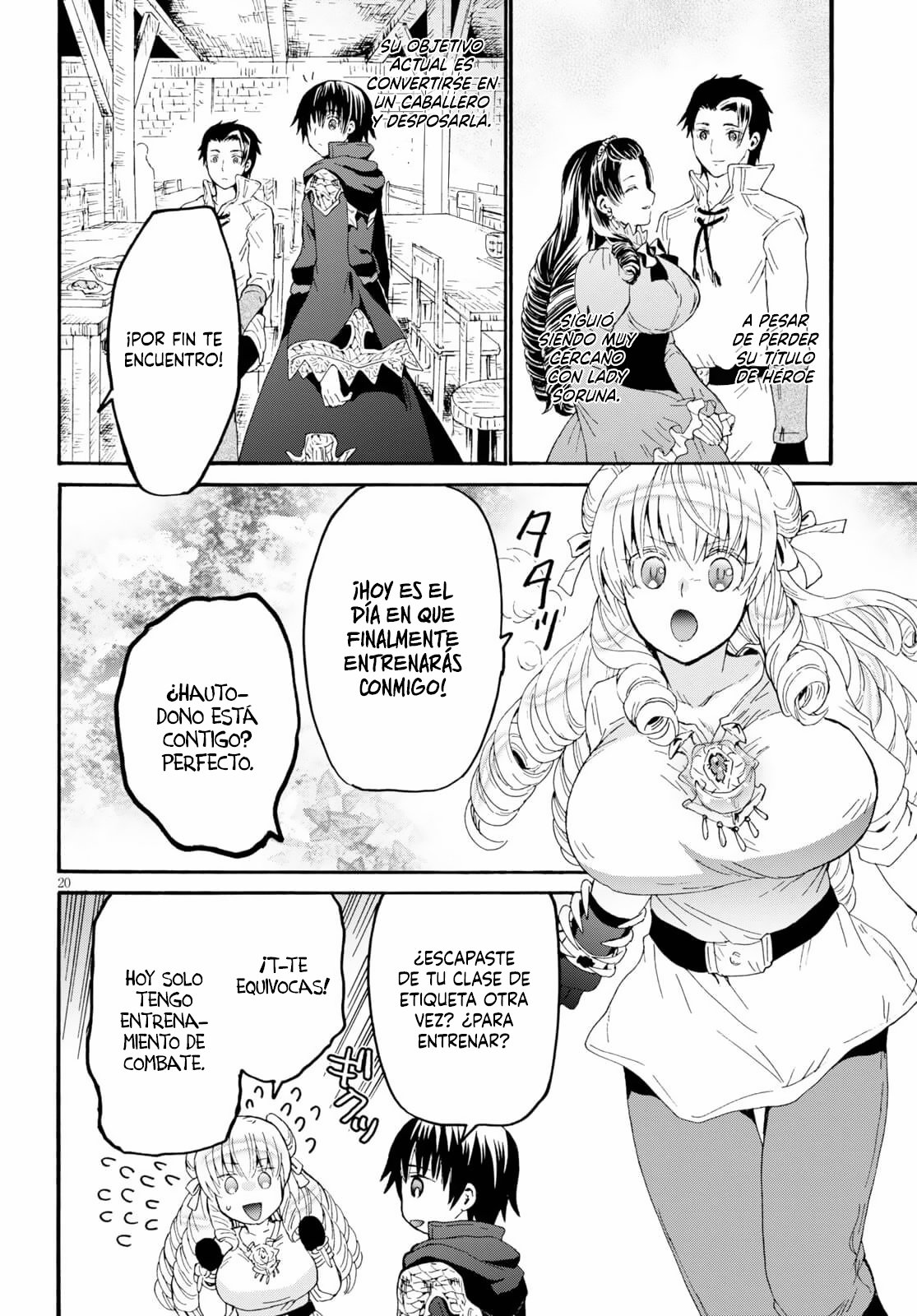 Read Death March kara Hajimaru Isekai Kyousoukyoku ES Manga Online