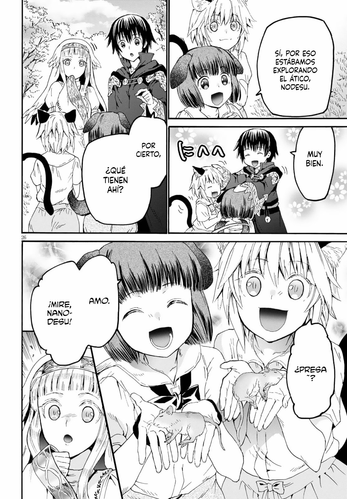 Read Death March kara Hajimaru Isekai Kyousoukyoku ES Manga Online