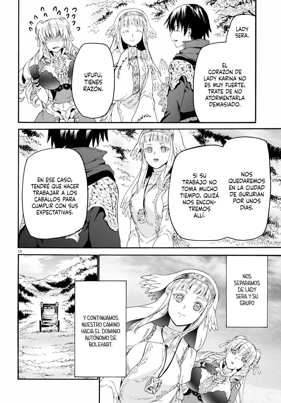 Read Death March kara Hajimaru Isekai Kyousoukyoku ES Manga Online