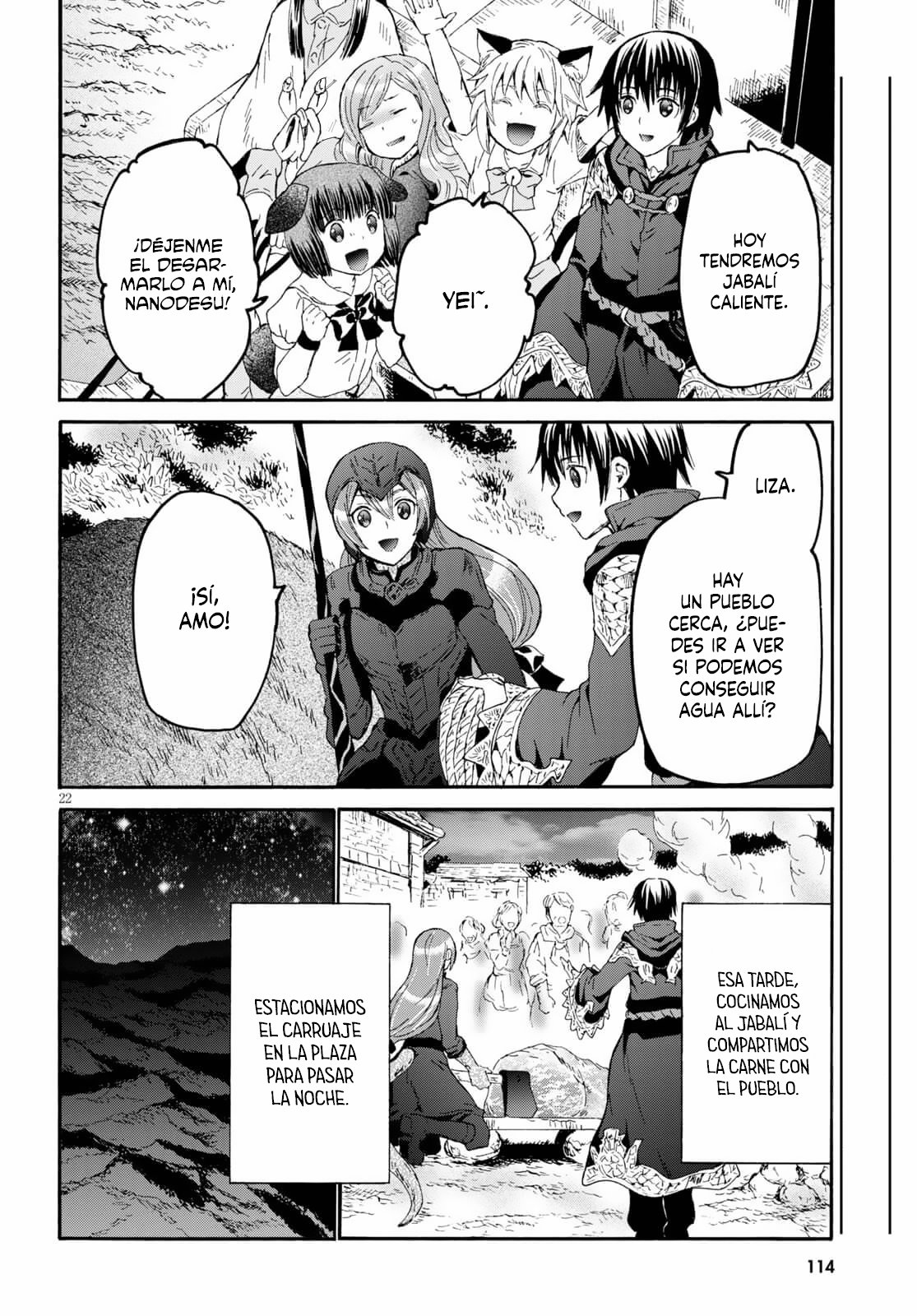 Read Death March kara Hajimaru Isekai Kyousoukyoku ES Manga Online
