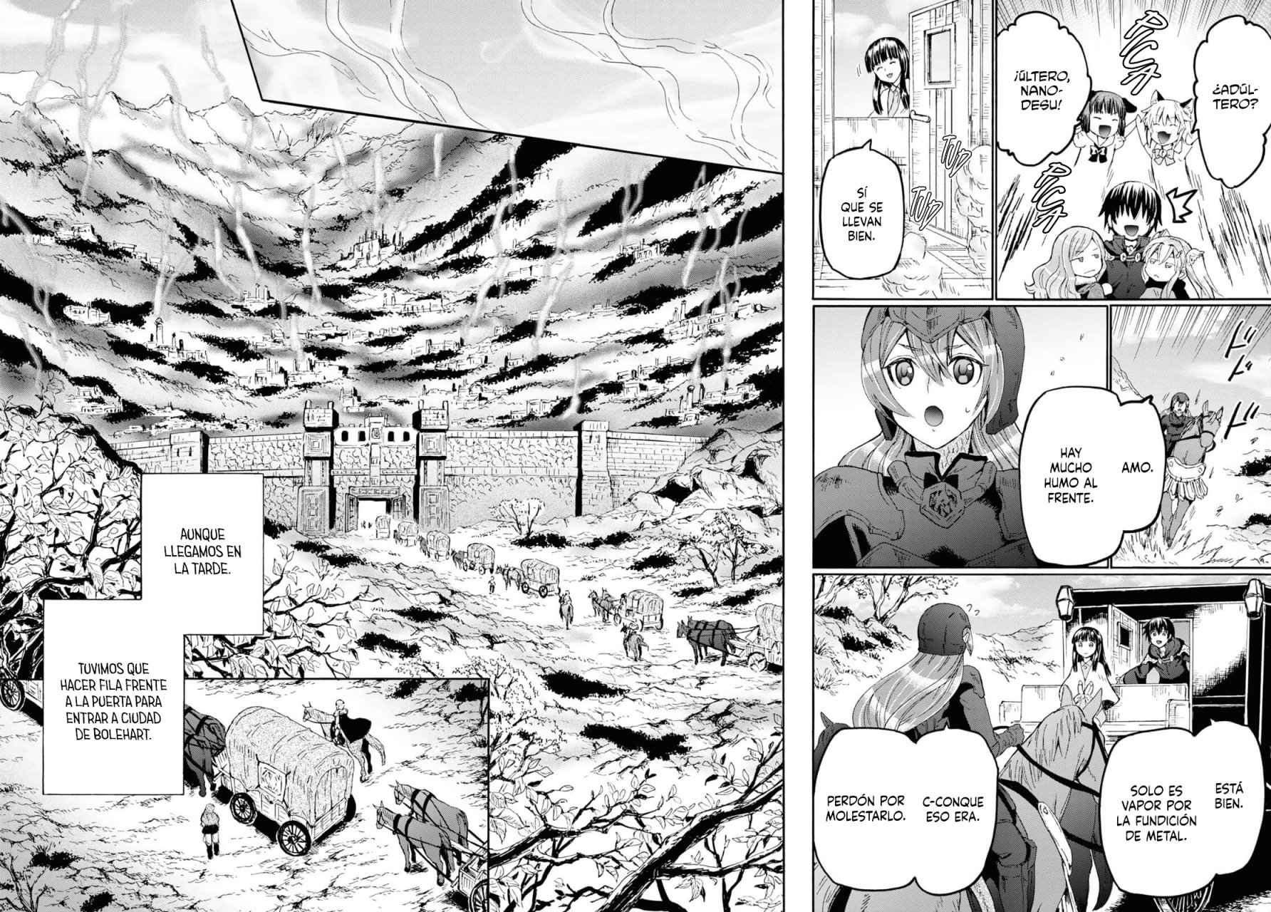 Read Death March kara Hajimaru Isekai Kyousoukyoku ES Manga Online
