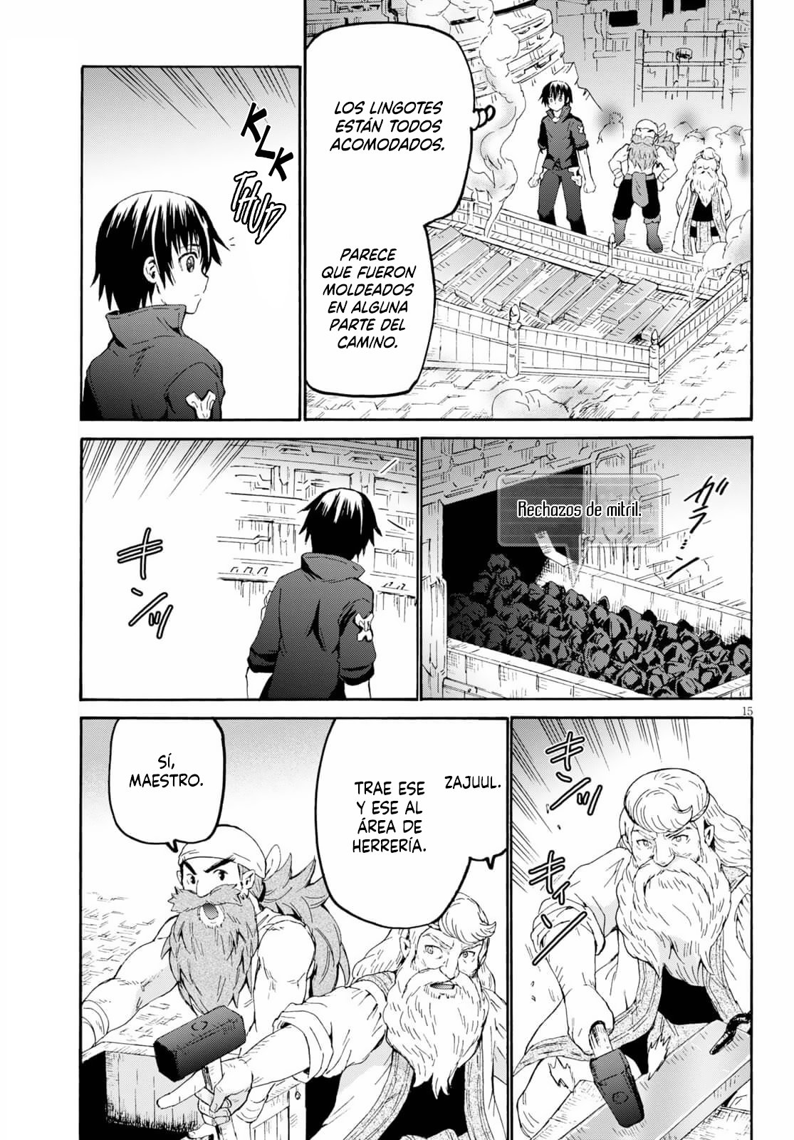 Read Death March kara Hajimaru Isekai Kyousoukyoku ES Manga Online