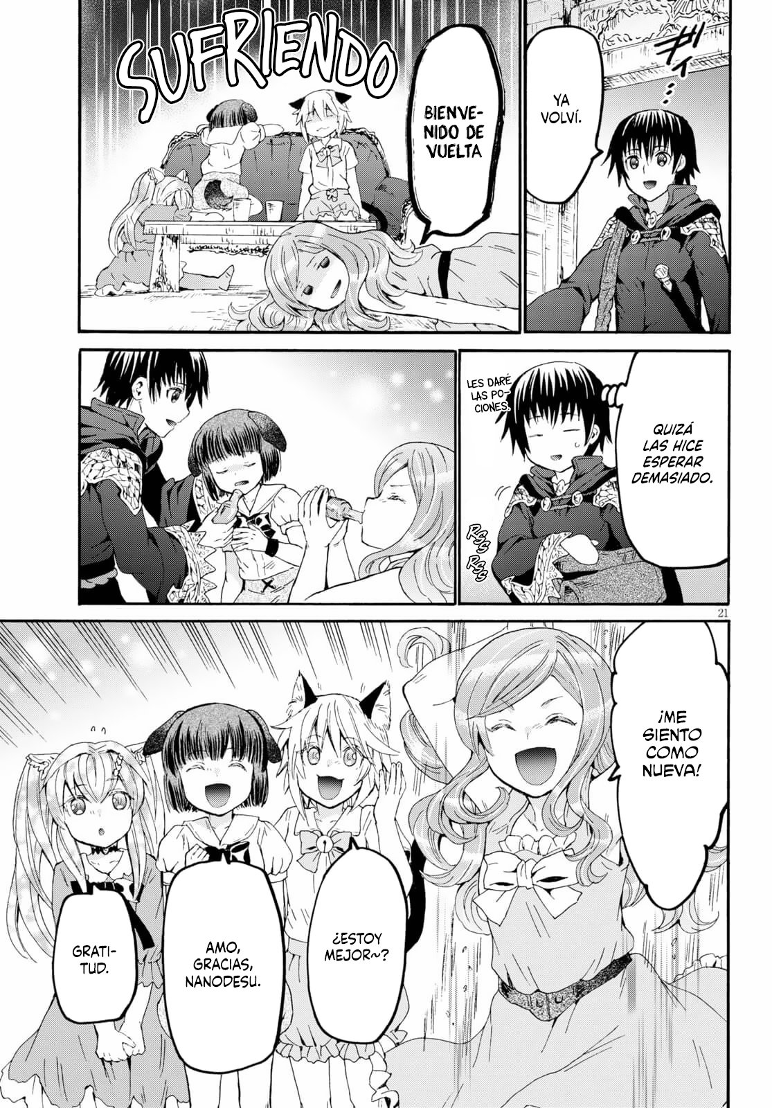 Read Death March kara Hajimaru Isekai Kyousoukyoku ES Manga Online