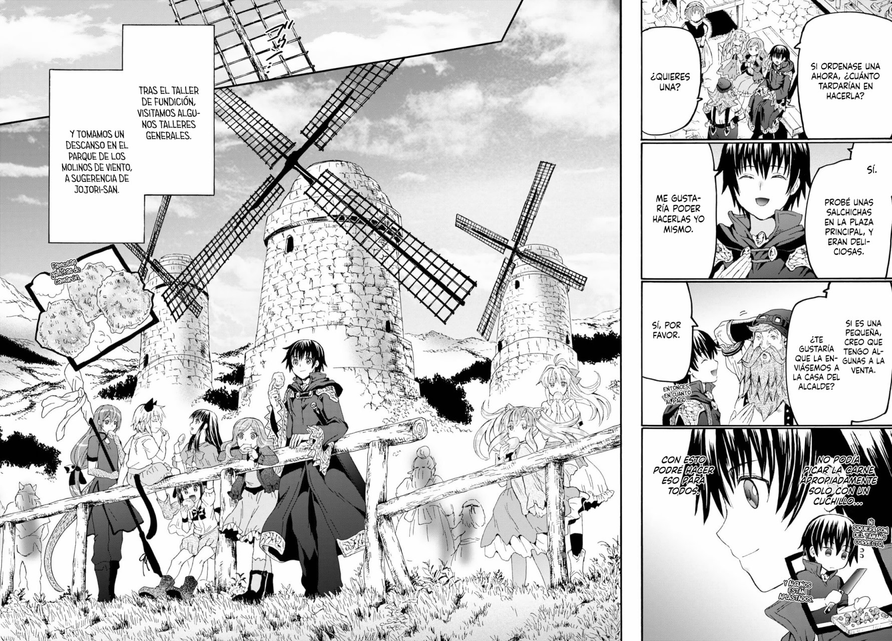 Read Death March kara Hajimaru Isekai Kyousoukyoku ES Manga Online