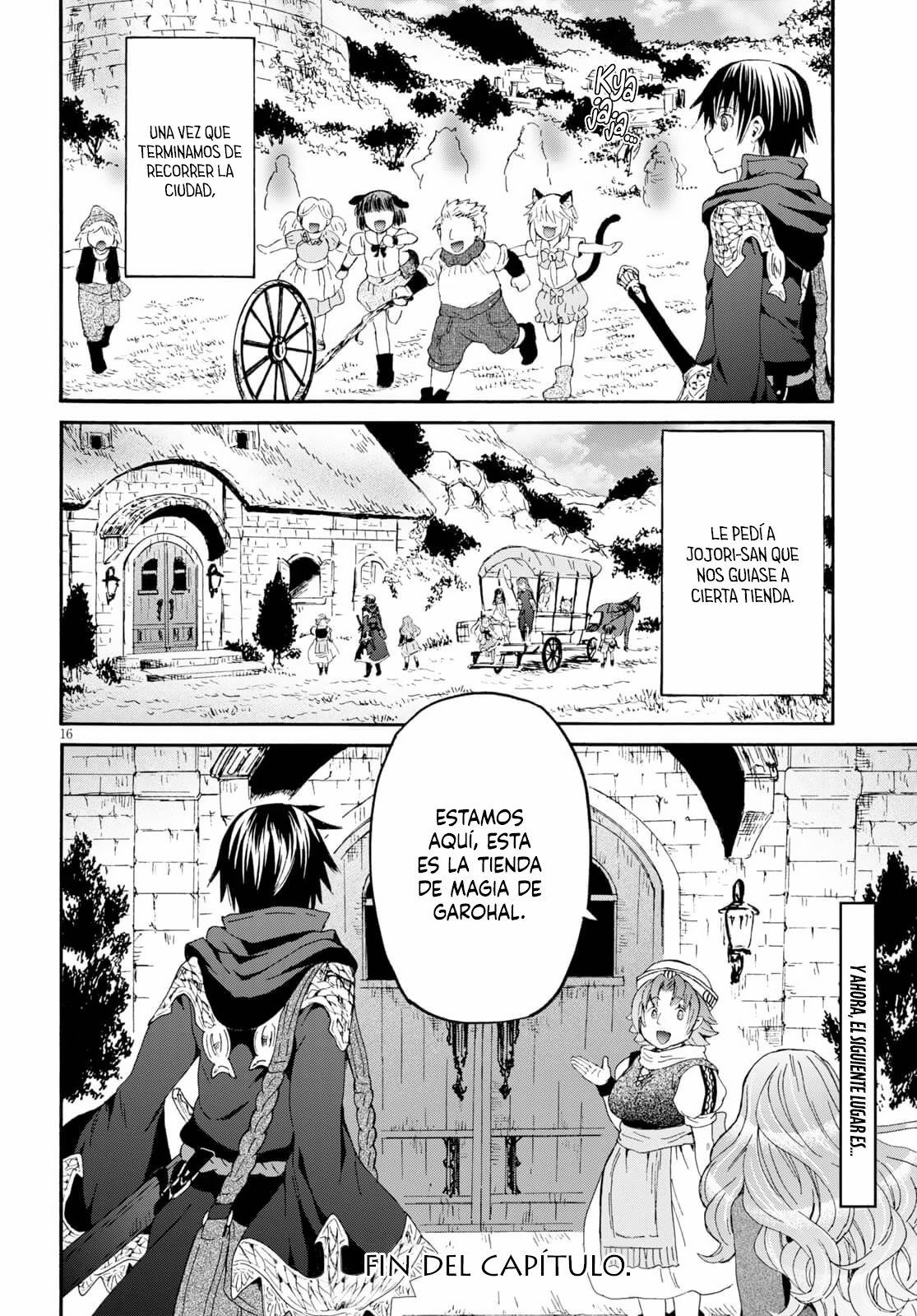 Read Death March kara Hajimaru Isekai Kyousoukyoku ES Manga Online