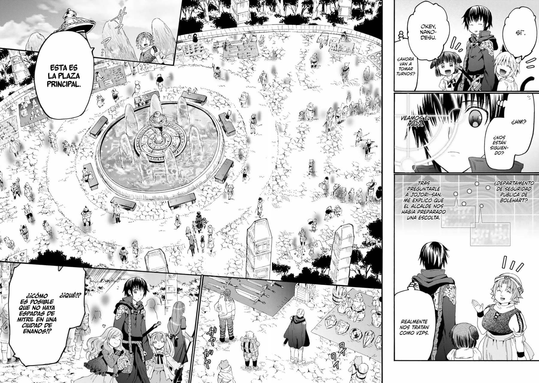 Read Death March kara Hajimaru Isekai Kyousoukyoku ES Manga Online
