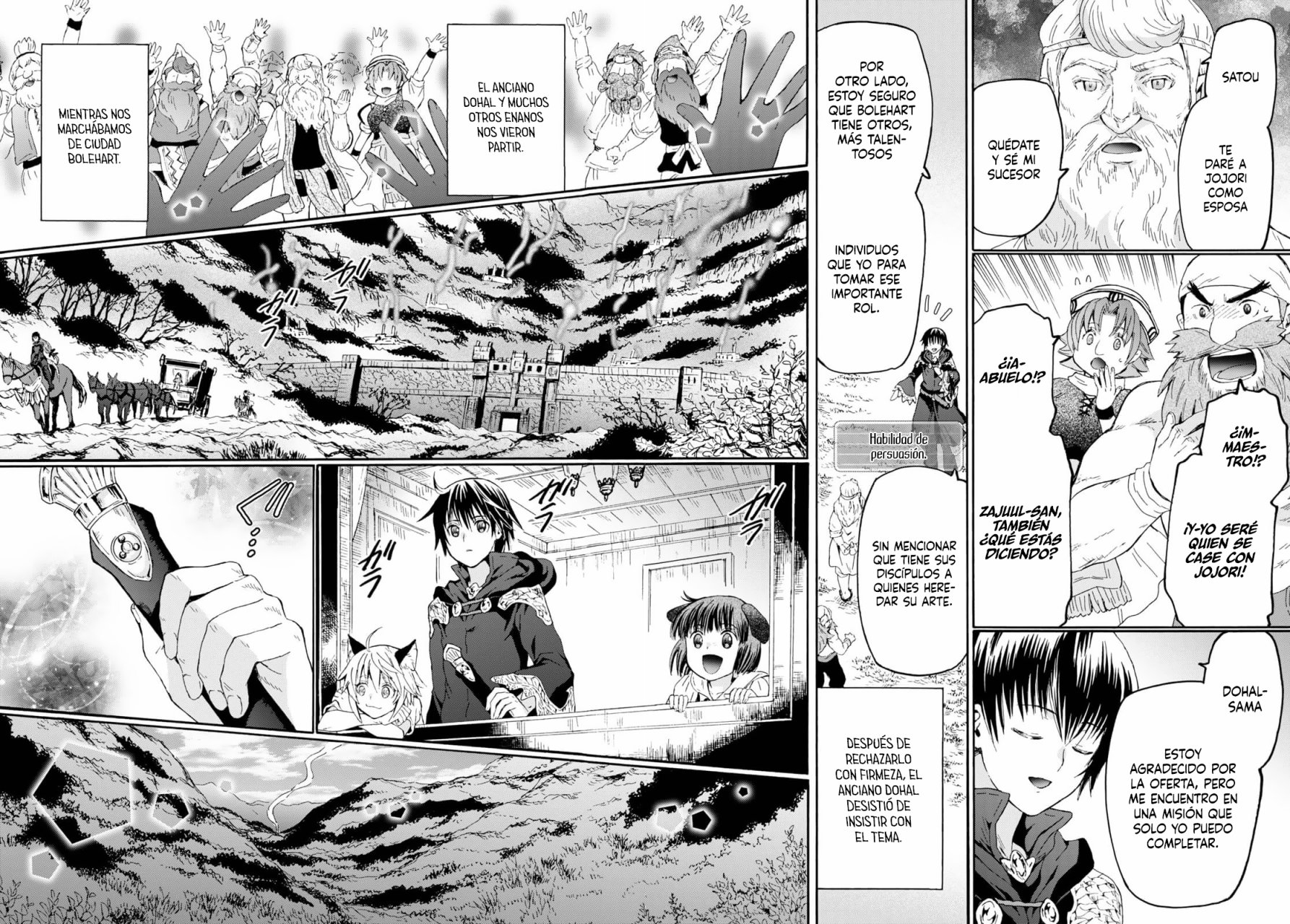 Read Death March kara Hajimaru Isekai Kyousoukyoku ES Manga Online