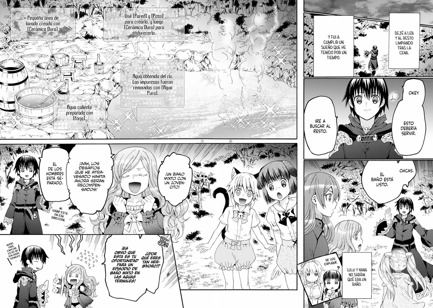 Read Death March kara Hajimaru Isekai Kyousoukyoku ES Manga Online