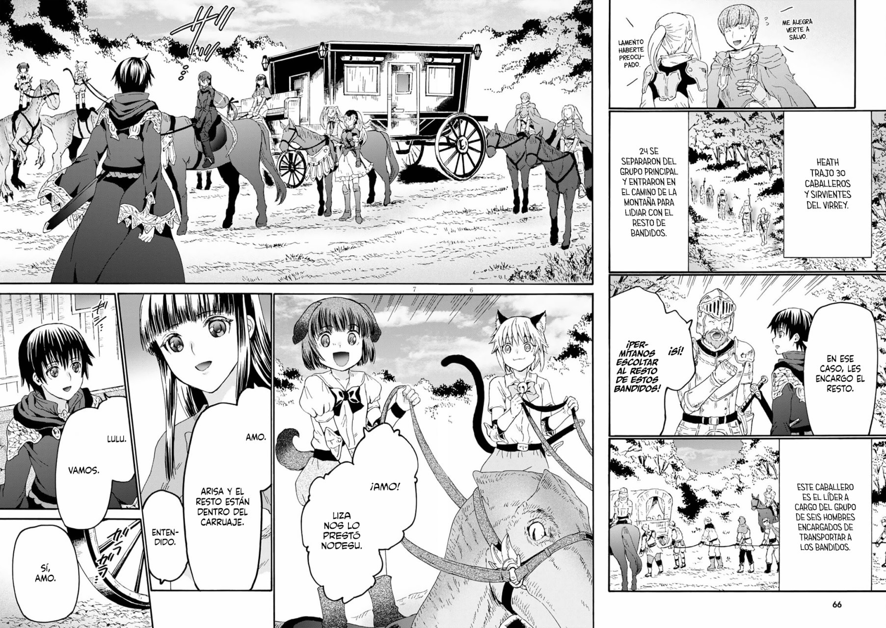 Read Death March kara Hajimaru Isekai Kyousoukyoku ES Manga Online