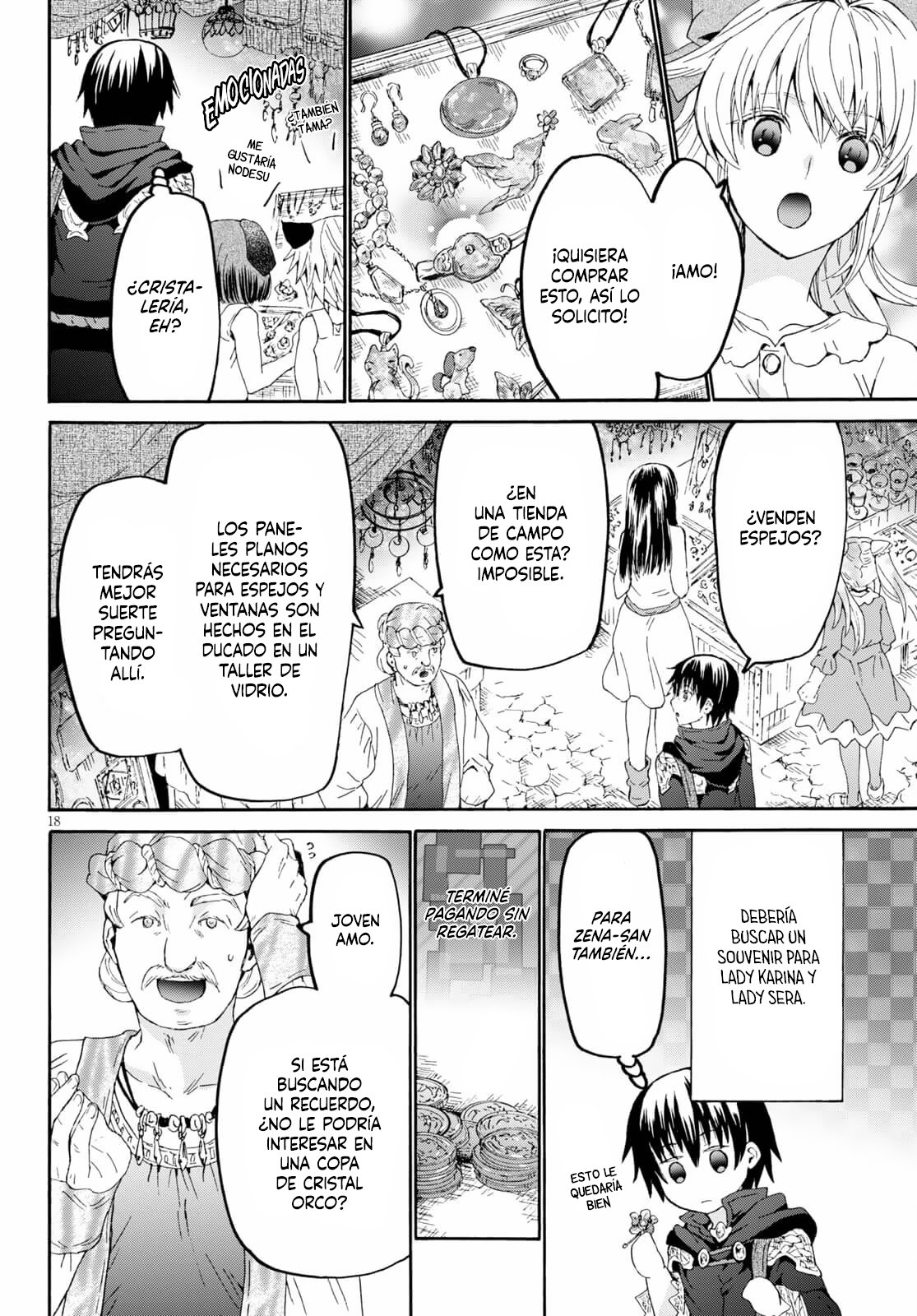 Read Death March kara Hajimaru Isekai Kyousoukyoku ES Manga Online