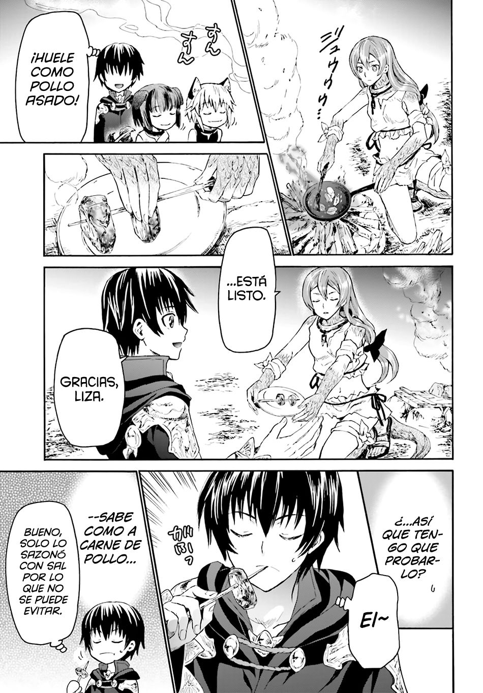 Read Death March kara Hajimaru Isekai Kyousoukyoku ES Manga Online