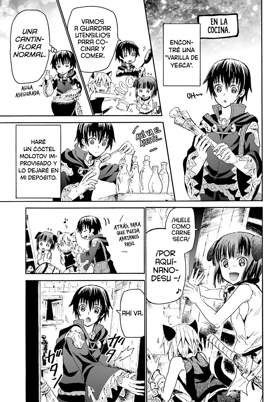 Read Death March kara Hajimaru Isekai Kyousoukyoku ES Manga Online