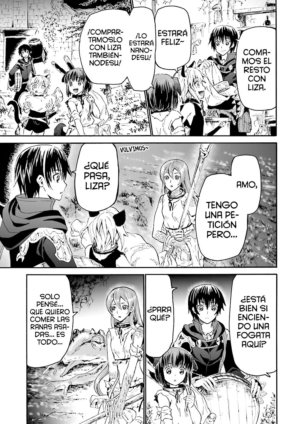 Read Death March kara Hajimaru Isekai Kyousoukyoku ES Manga Online