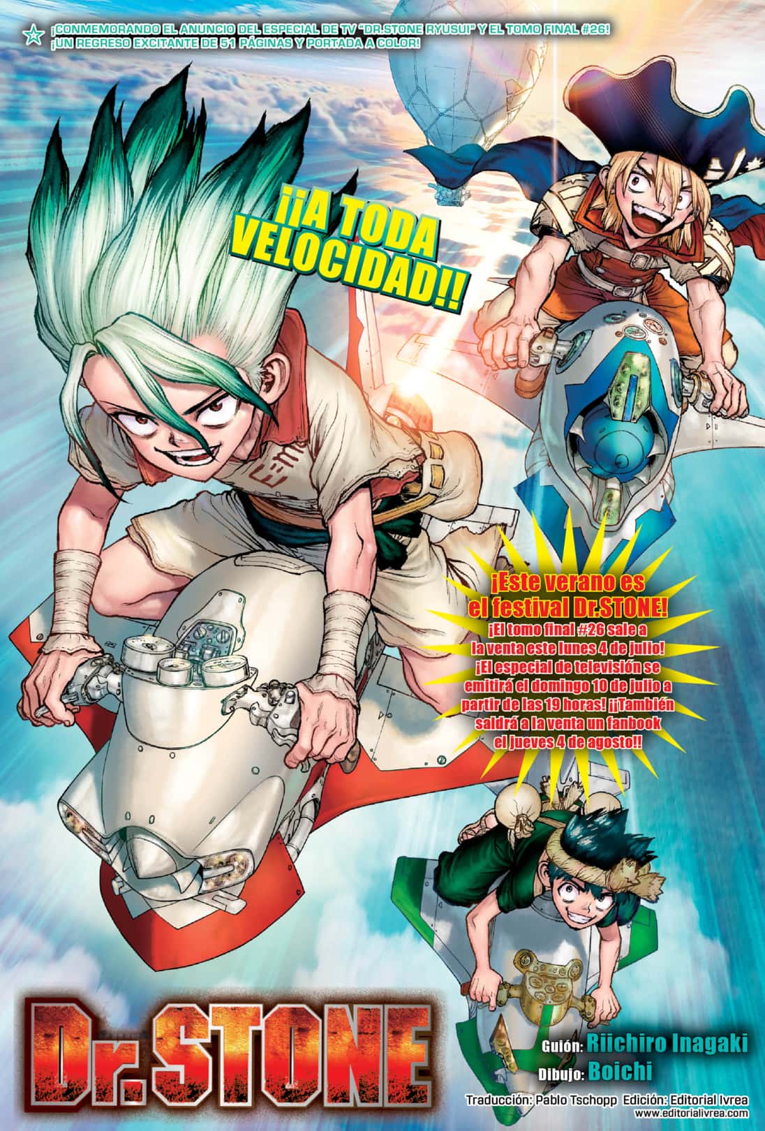 Read Dr Stone ES Manga Online