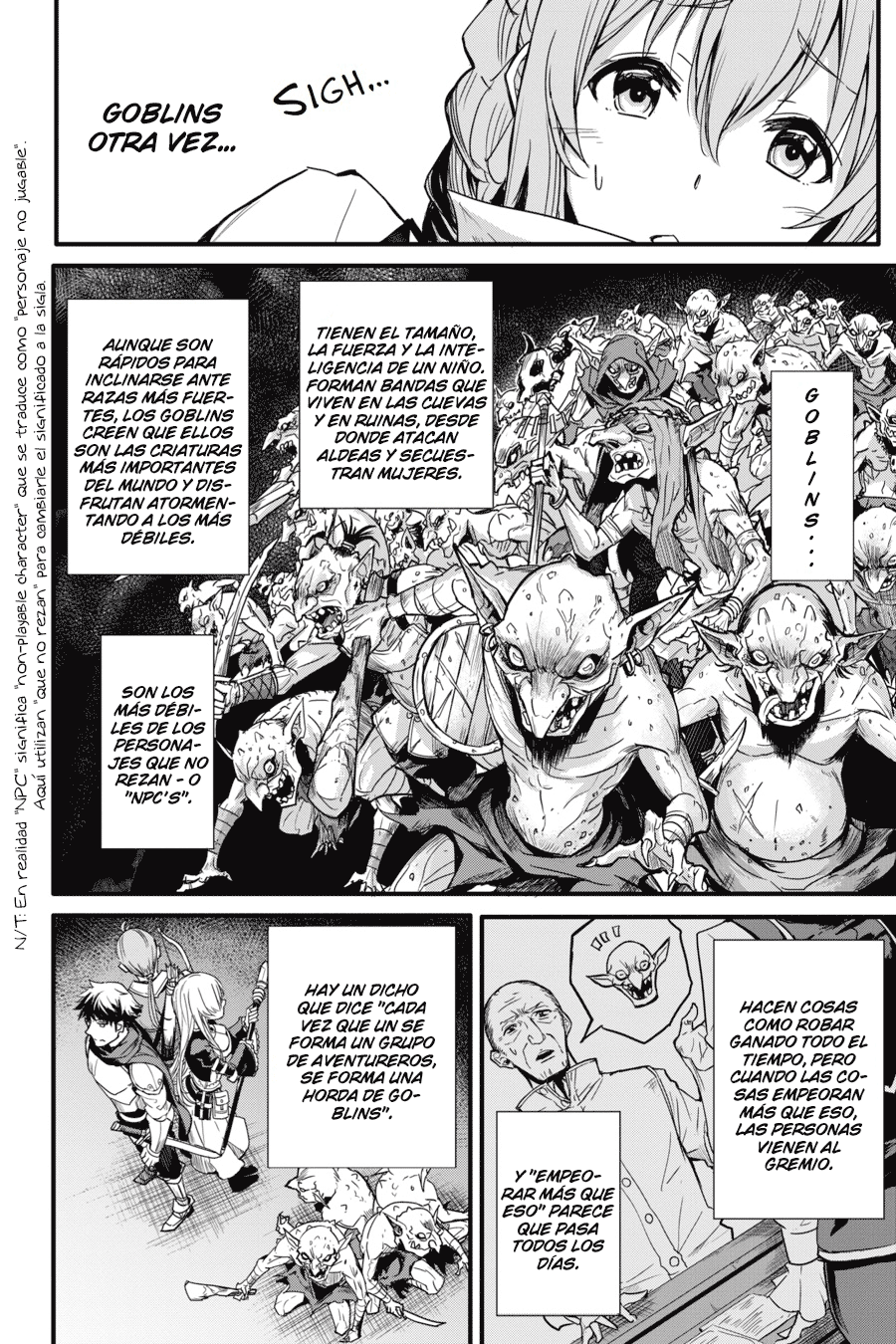 Read Goblin Slayer: Side Story Year One ES Manga Online
