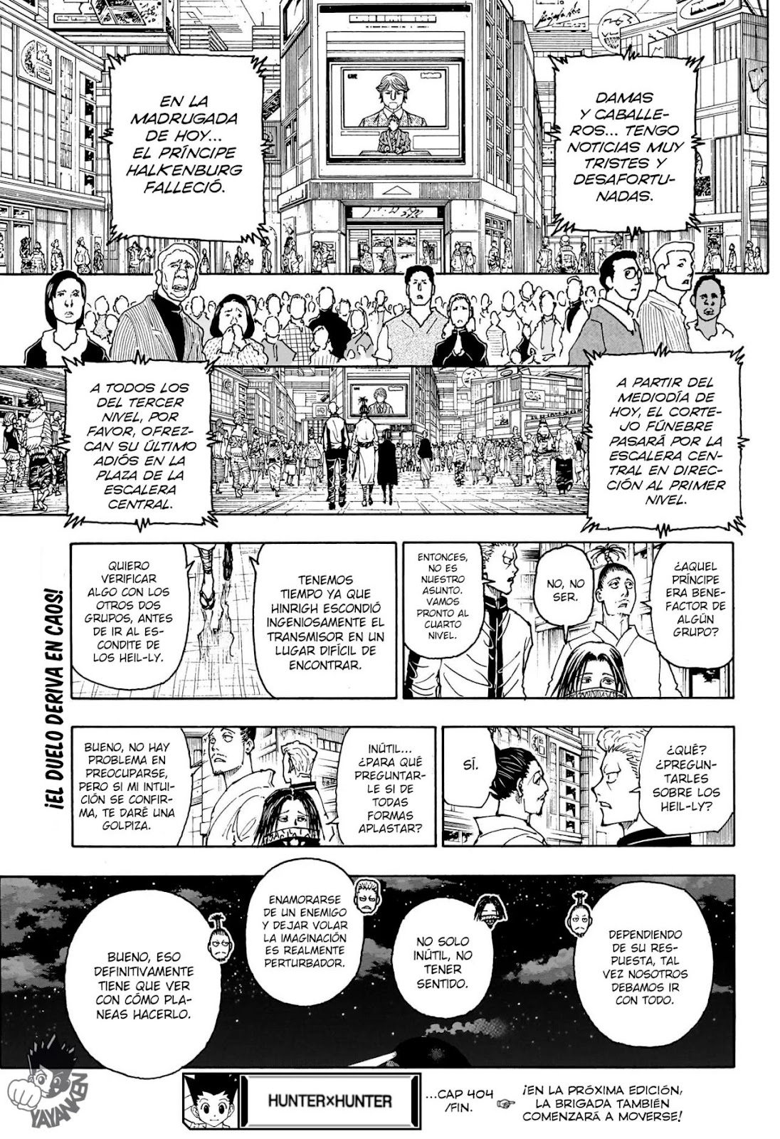 Read Hunter x Hunter ES Manga Online