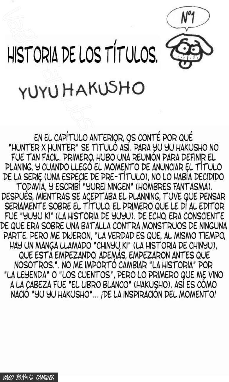 Read Hunter x Hunter ES Manga Online