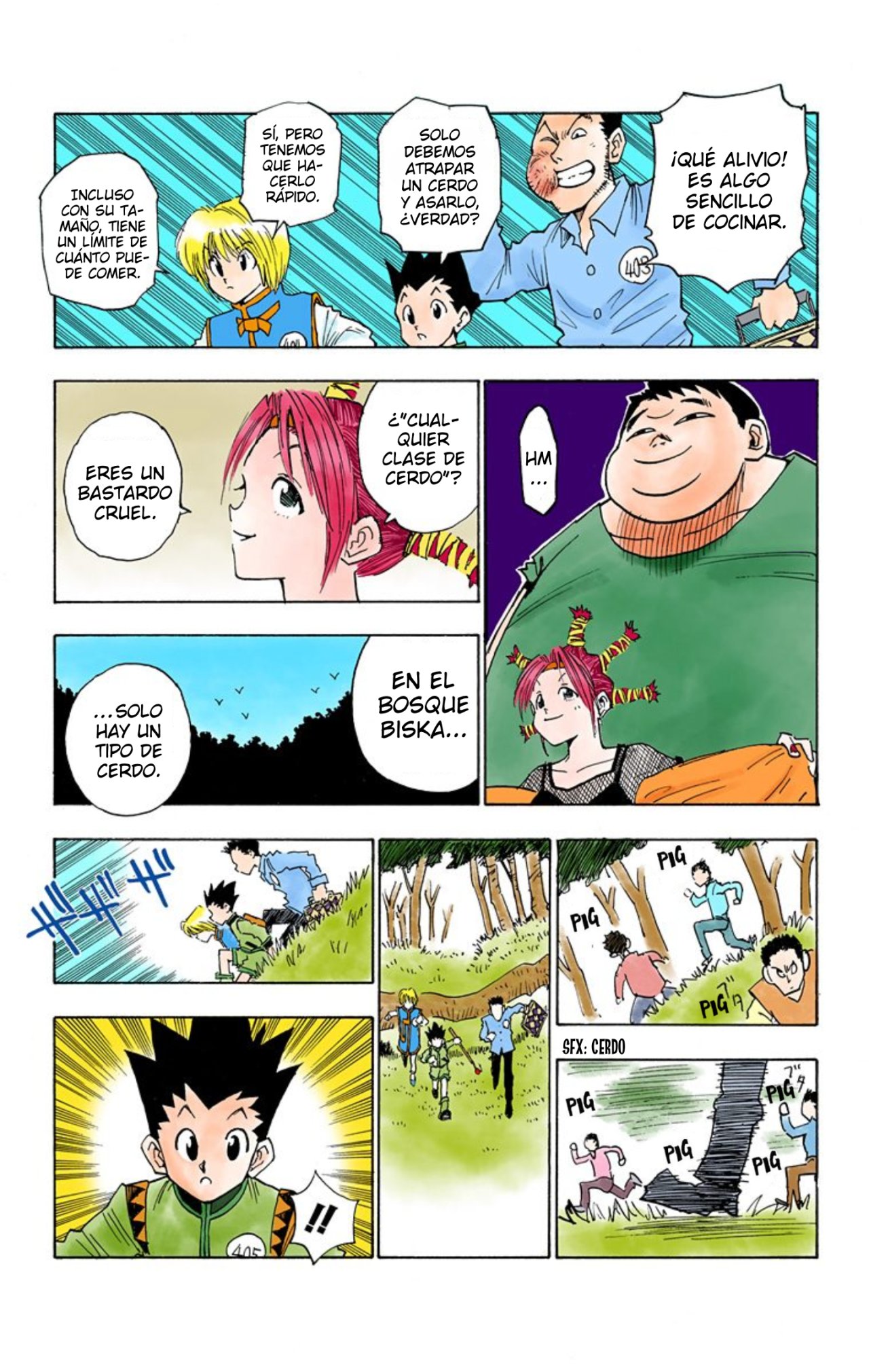 Read Hunter x Hunter Full Color ES Manga Online