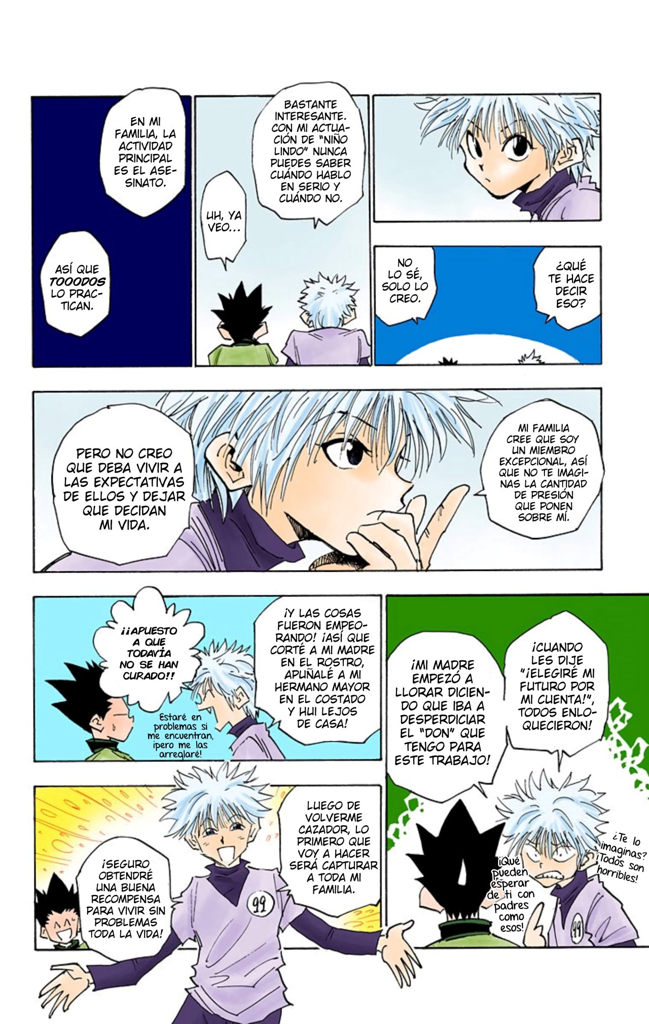 Read Hunter x Hunter Full Color ES Manga Online