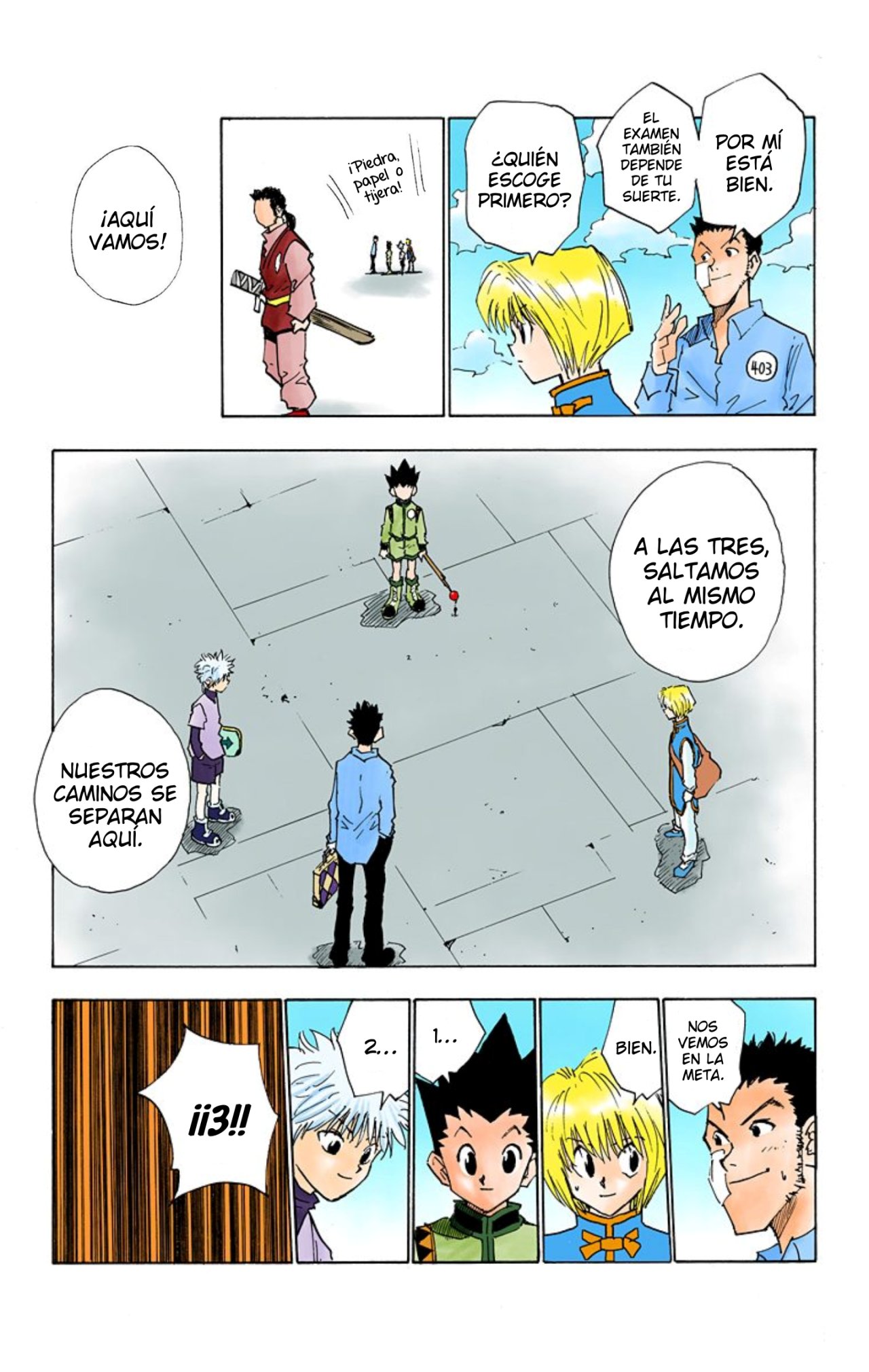 Read Hunter x Hunter Full Color ES Manga Online
