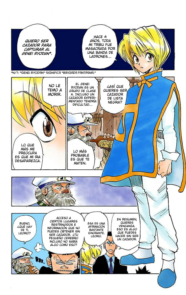 Read Hunter x Hunter Full Color ES Manga Online