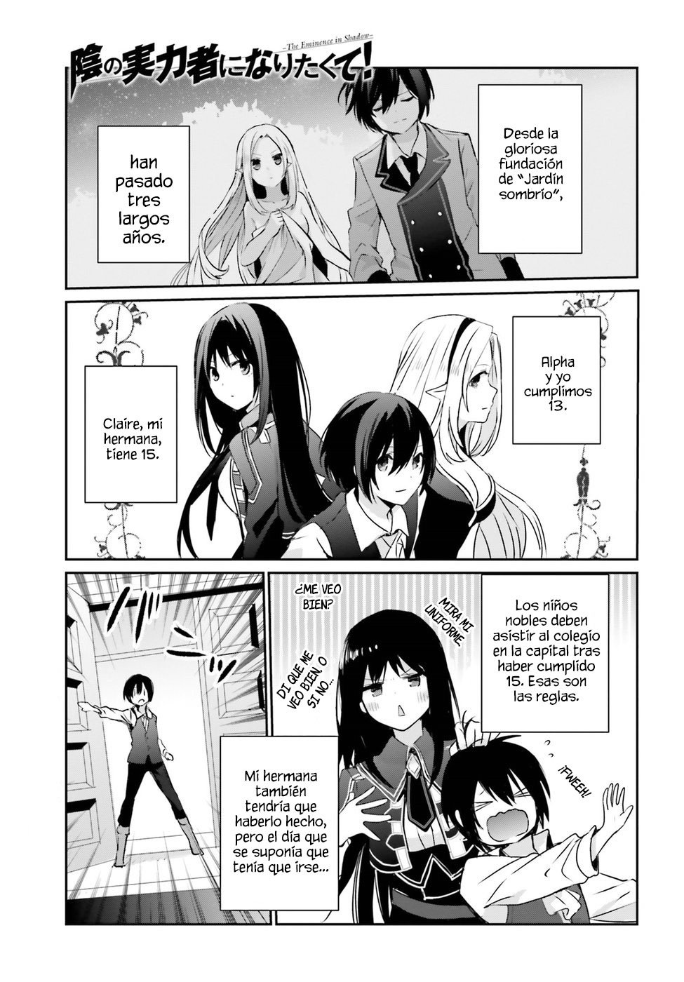 Read Kage no Jitsuryokusha ni Naritakute ES Manga Online