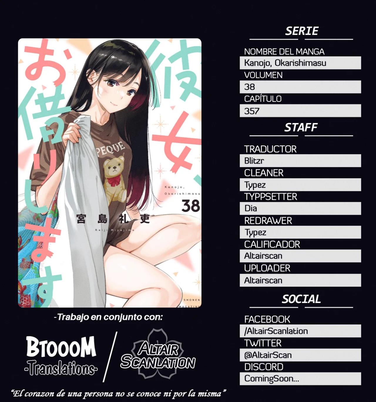 Read Kanojo, Okarishimasu ES Manga Online