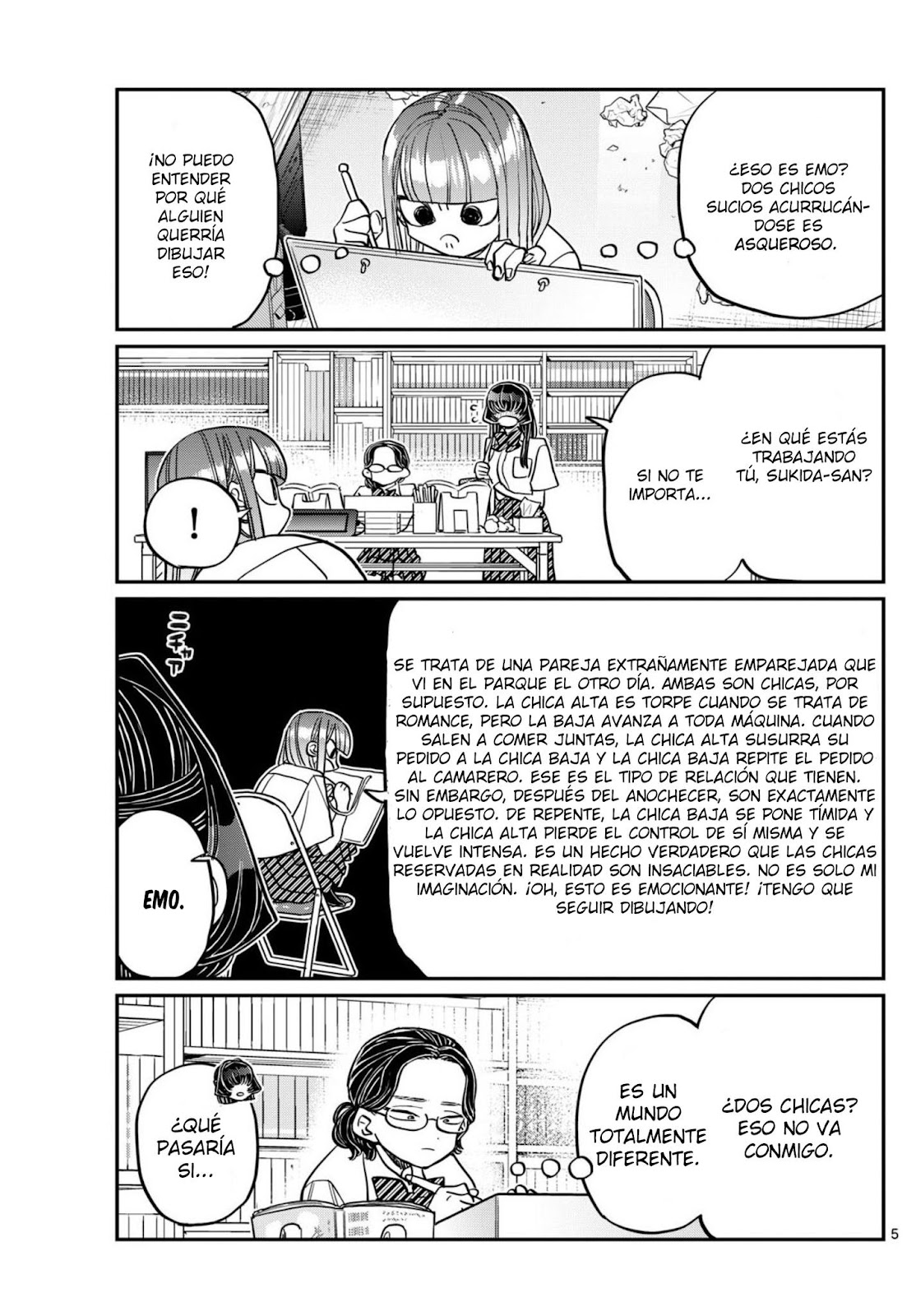 Read Komi-san wa, Comyushou desu. ES Manga Online