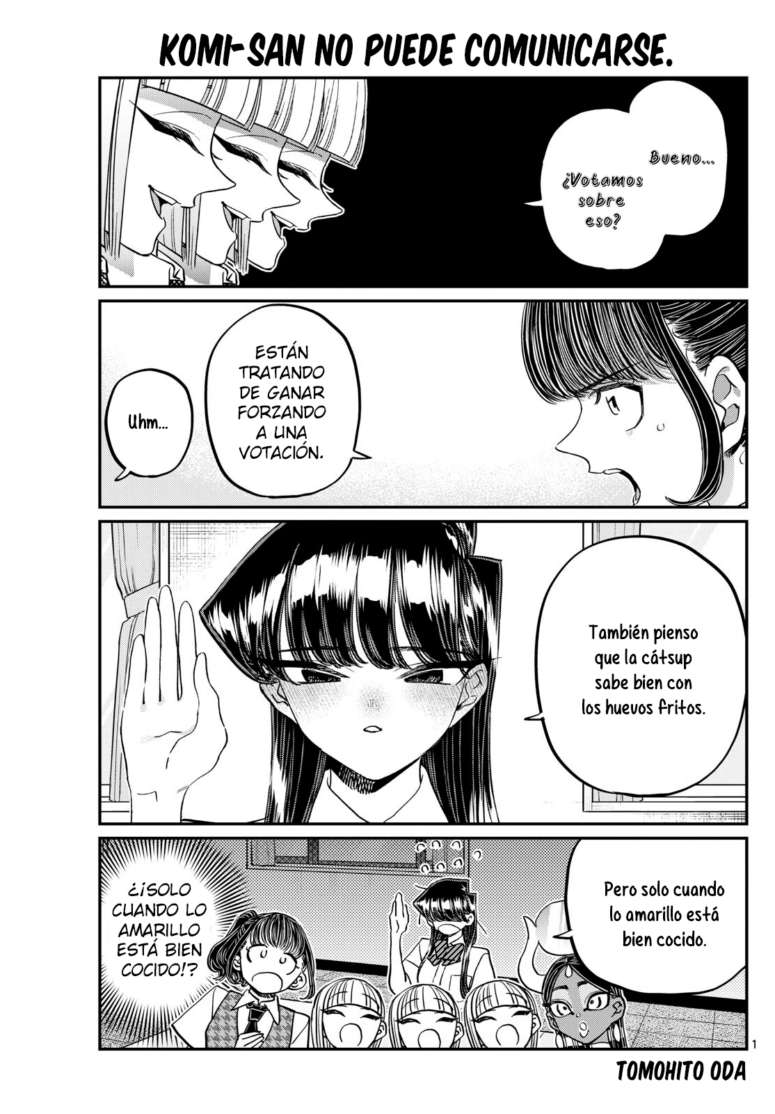 Read Komi-san wa, Comyushou desu. ES Manga Online