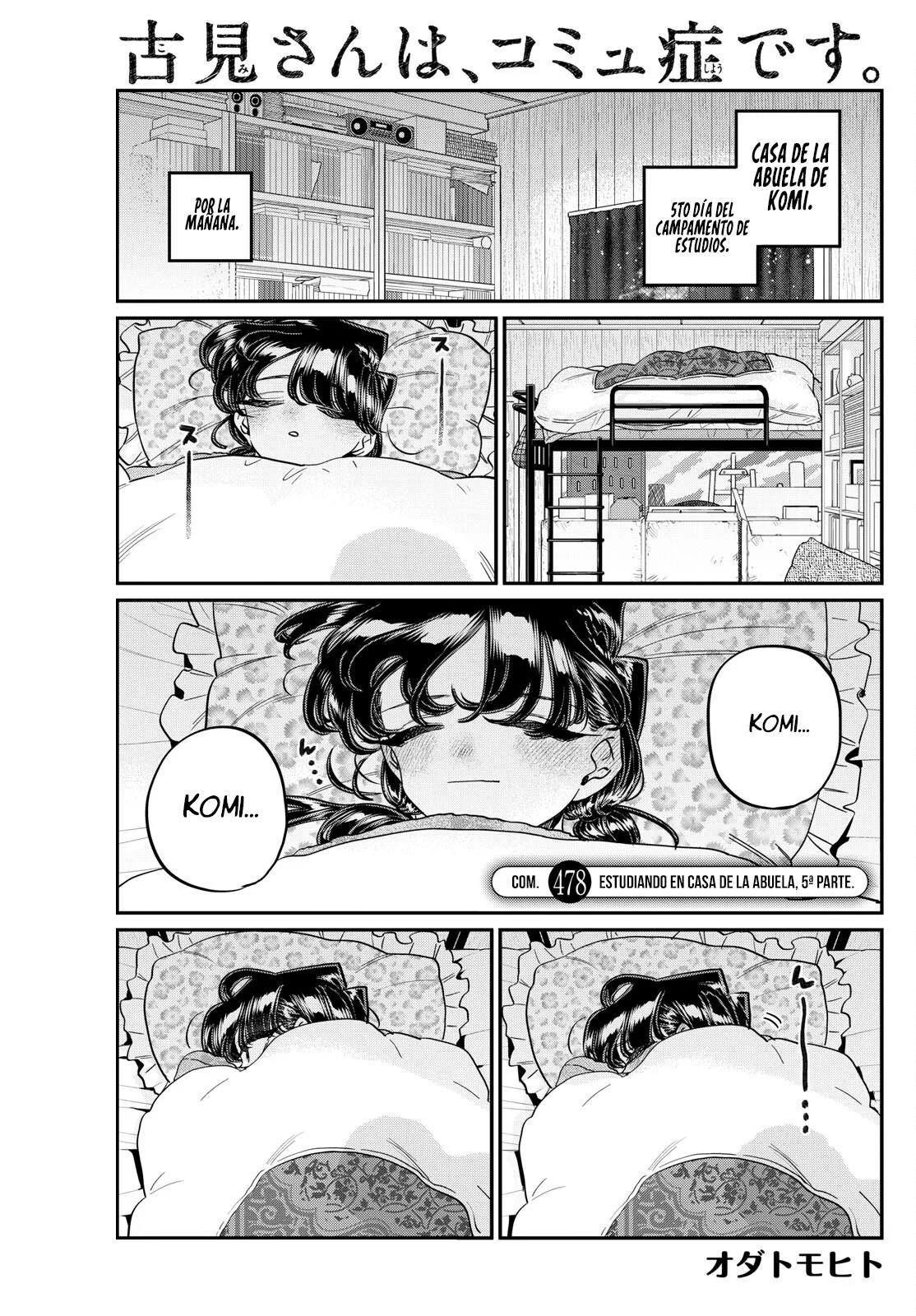 Read Komi-san wa, Comyushou desu. ES Manga Online