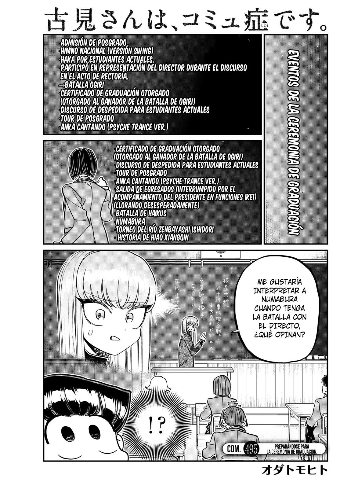 Read Komi-san wa, Comyushou desu. ES Manga Online
