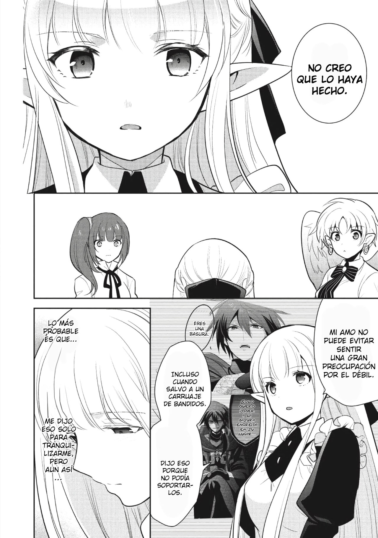 Read Maou no Ore ga Dorei Elf wo Yome ni Shitanda ga Dou Medereba Ii ES Manga Online