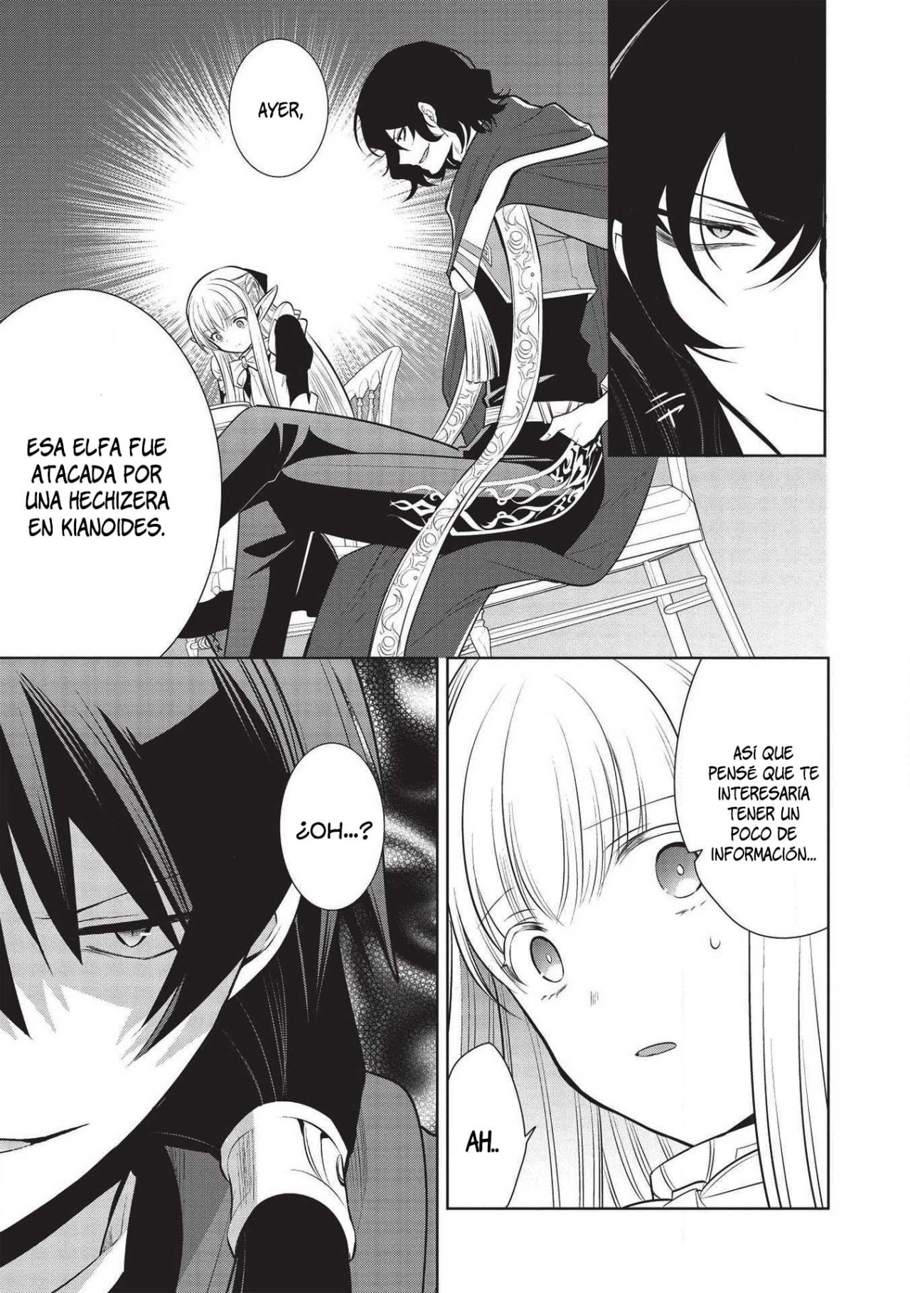 Read Maou no Ore ga Dorei Elf wo Yome ni Shitanda ga Dou Medereba Ii ES Manga Online
