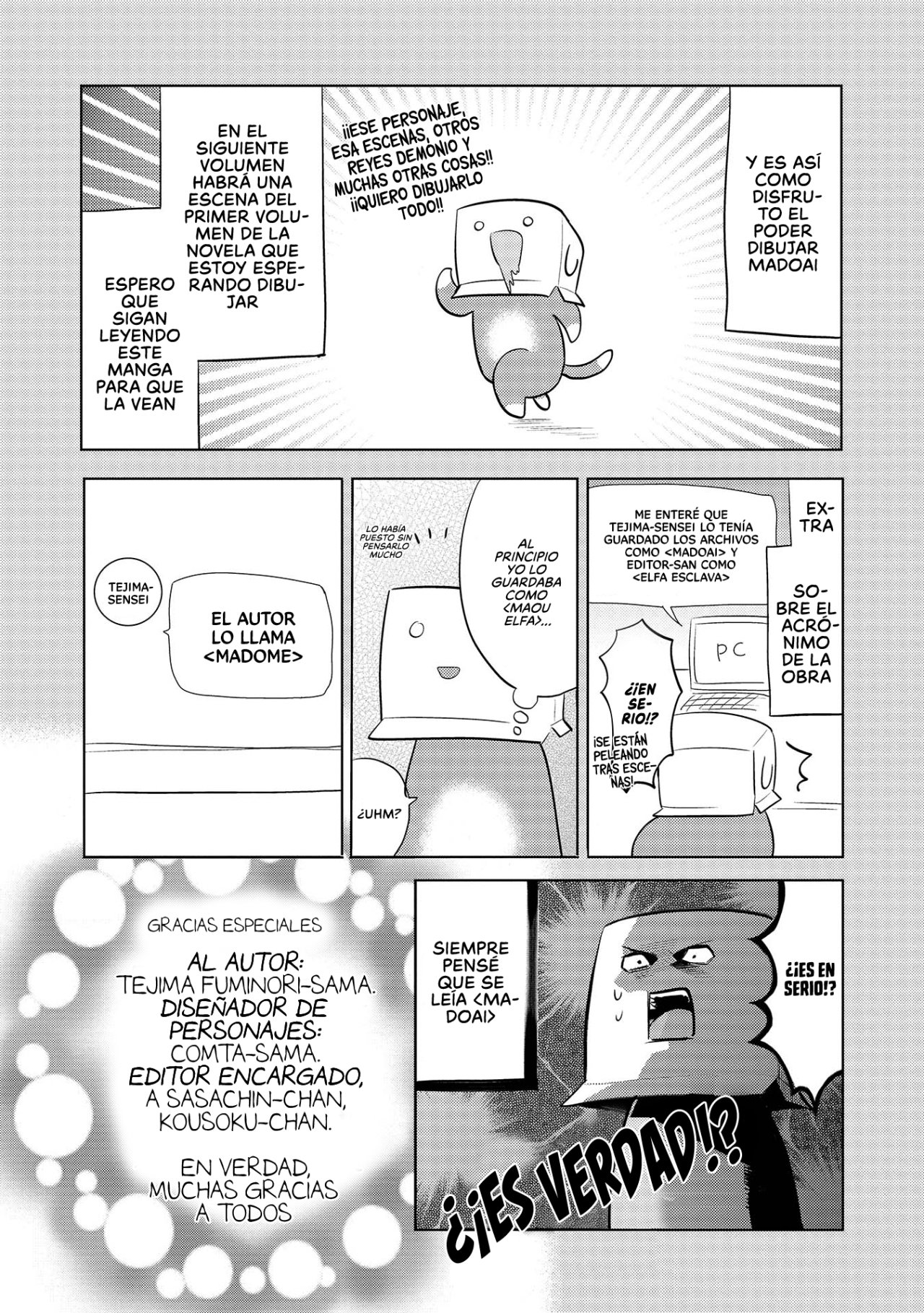 Read Maou no Ore ga Dorei Elf wo Yome ni Shitanda ga Dou Medereba Ii ES Manga Online