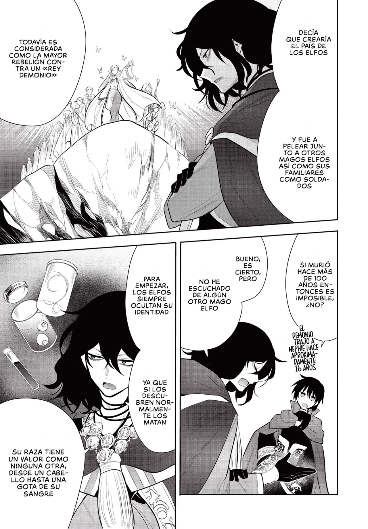 Read Maou no Ore ga Dorei Elf wo Yome ni Shitanda ga Dou Medereba Ii ES Manga Online