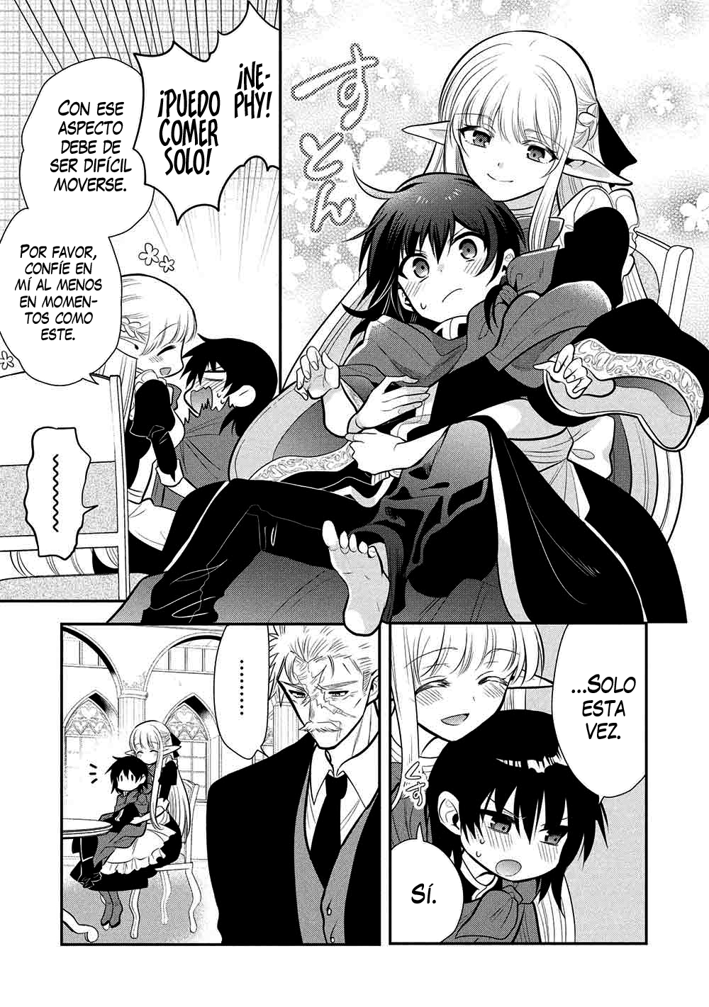 Read Maou no Ore ga Dorei Elf wo Yome ni Shitanda ga Dou Medereba Ii ES Manga Online