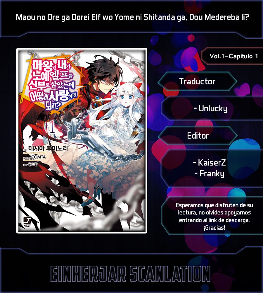 Read Maou no Ore ga Dorei Elf wo Yome ni Shitanda ga, Dou Medereba Ii? ES Manga Online