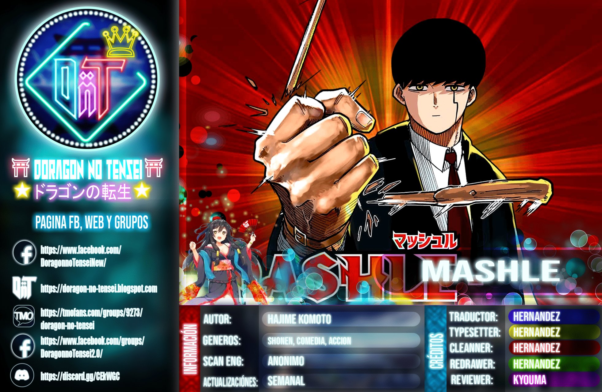 Read Mashle ES Manga Online