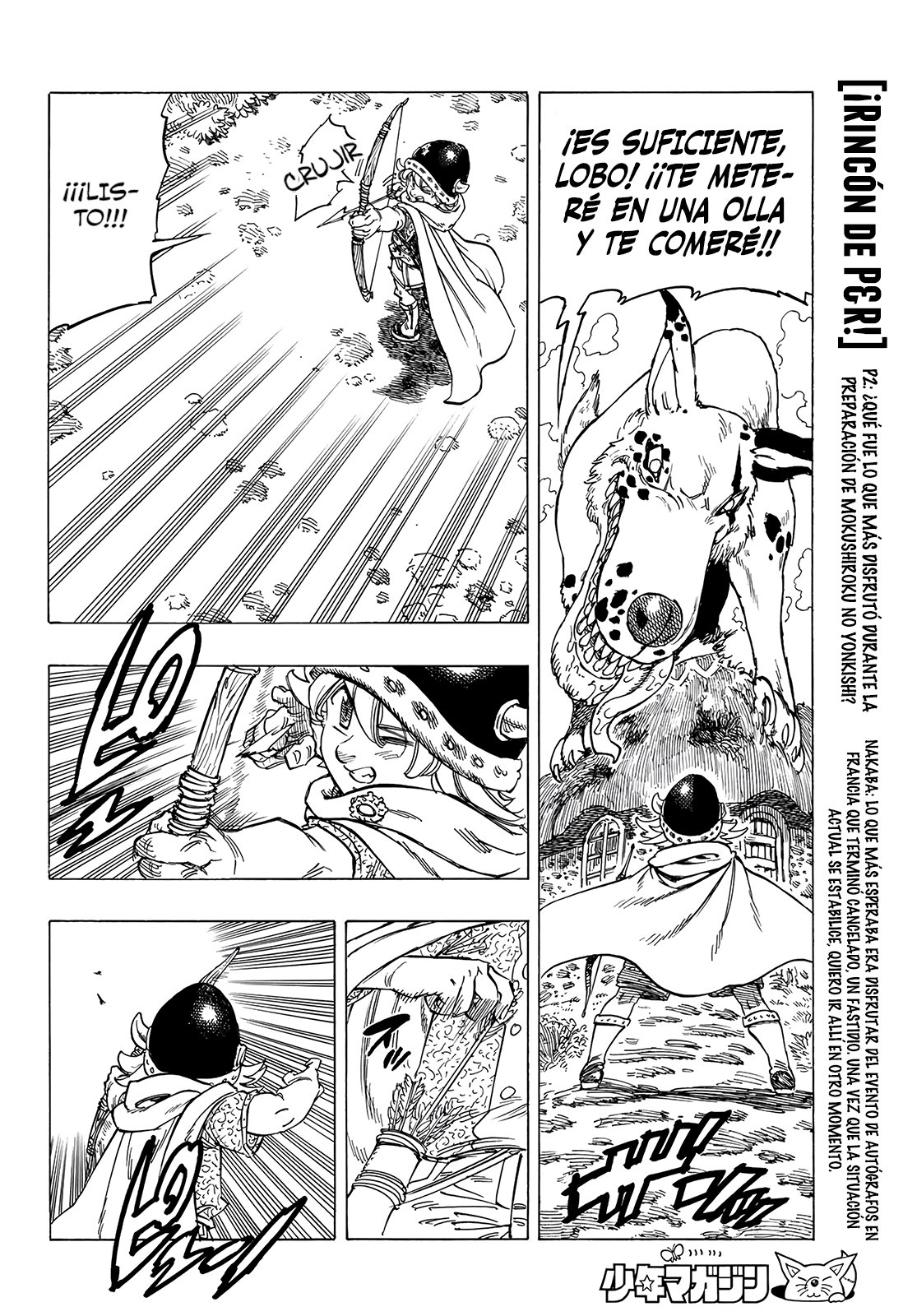 Read Mokushiroku no Yonkishi ES Manga Online