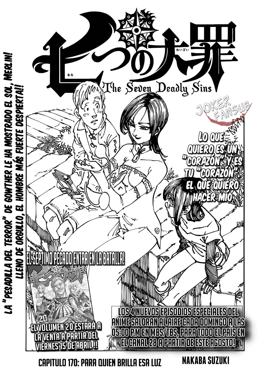 Read Nanatsu no Taizai ES Manga Online